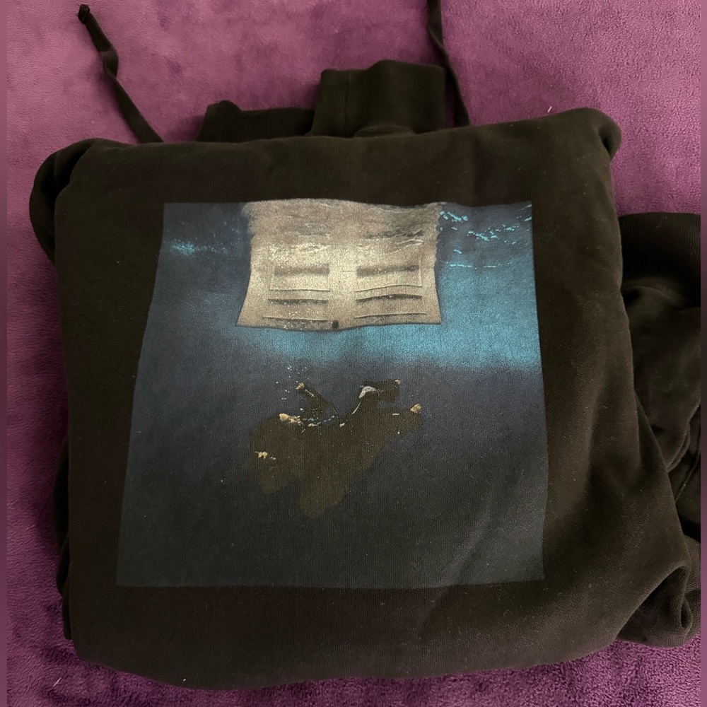 Billie Eilish album hoodie. Official artist merch. size small.